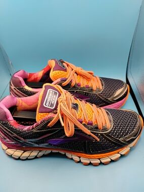 Brooks Women's Purple & Orange Running Sneakers